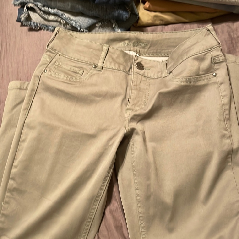 Light green skinny